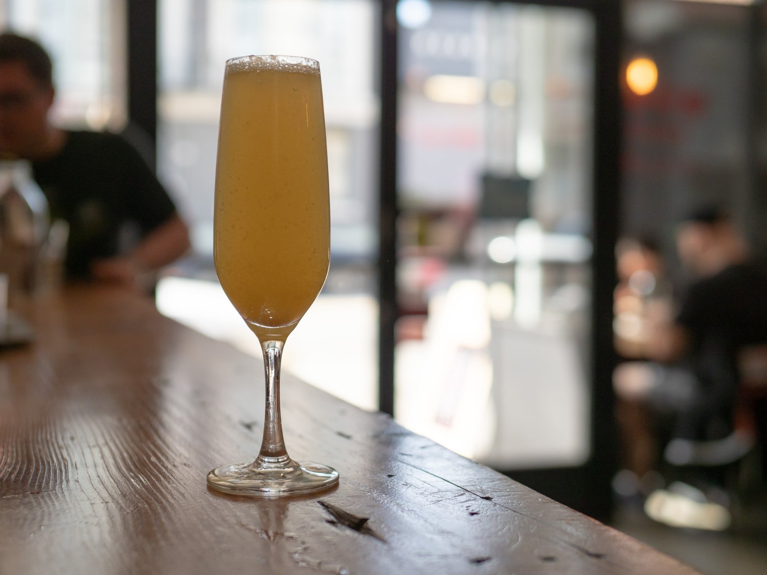 Glass Filled with a Mimosa